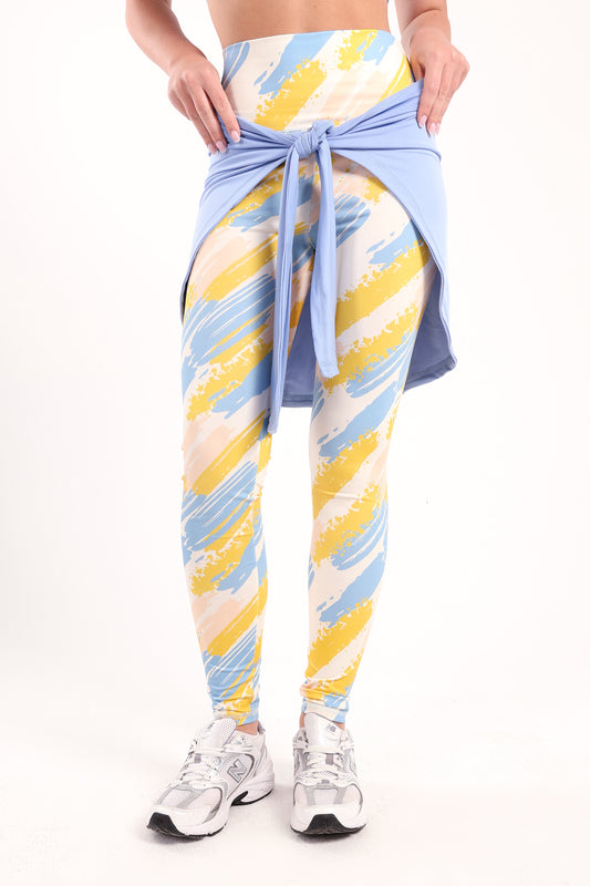 Sky Blue Hip Cover With Sleeves - outerwear, light jackets