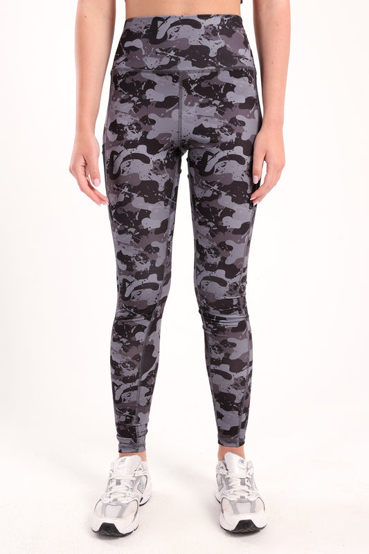 Smokecamo Mesh Printed Leggings