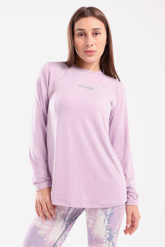 Lilac Long Sleeve Top