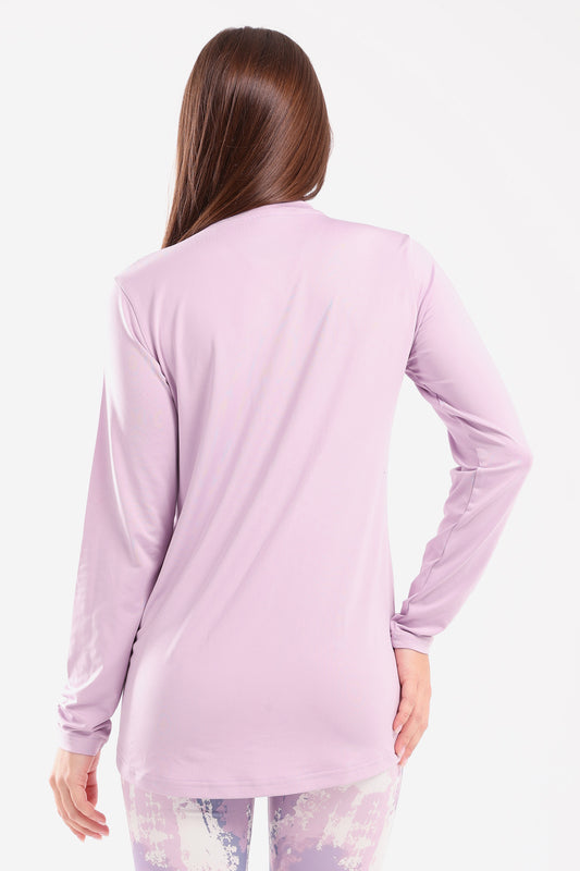 Lilac Long Sleeve Top