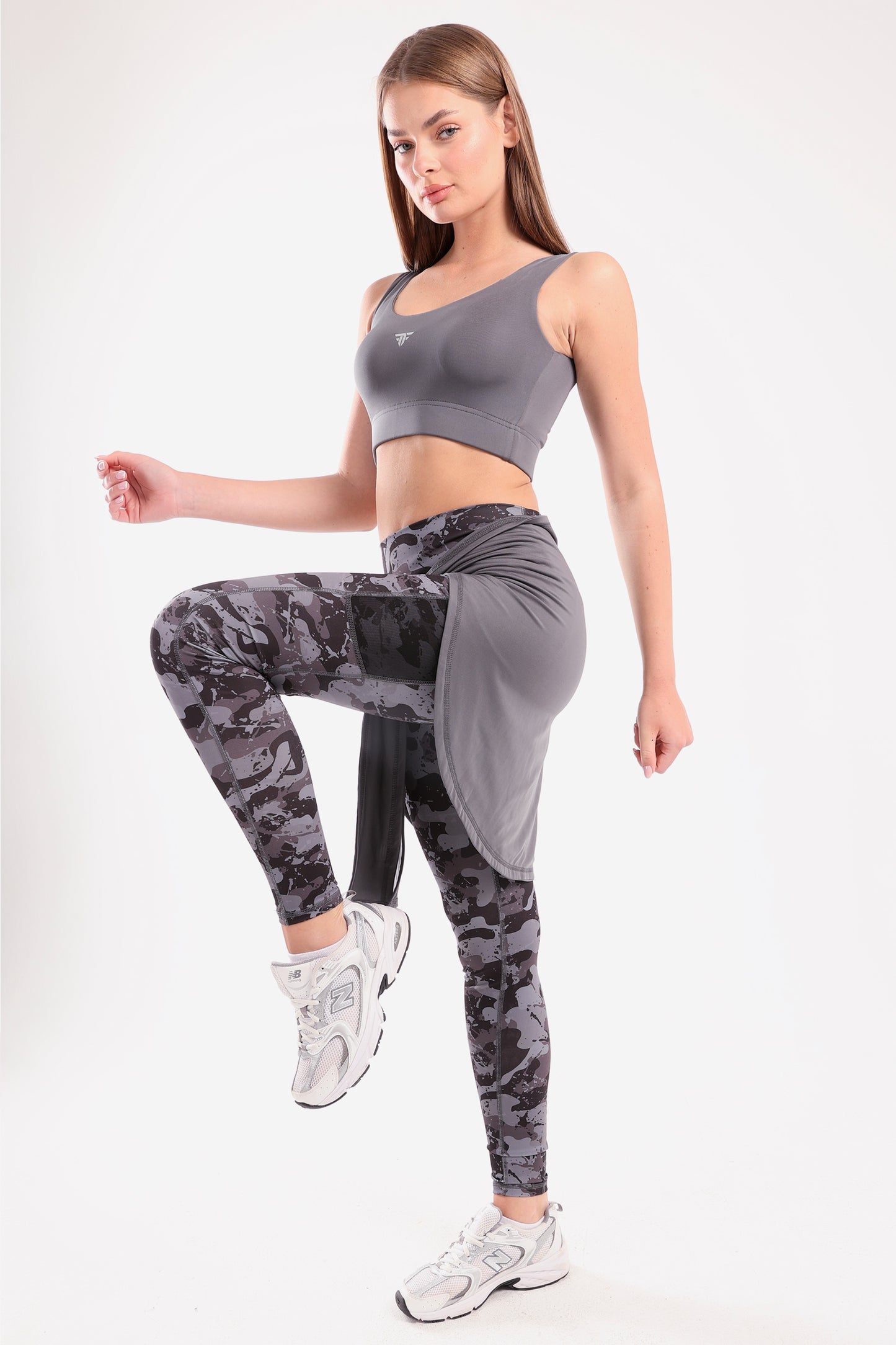 Smoke Grey Hip Cover With Sleeves - outerwear, light jackets