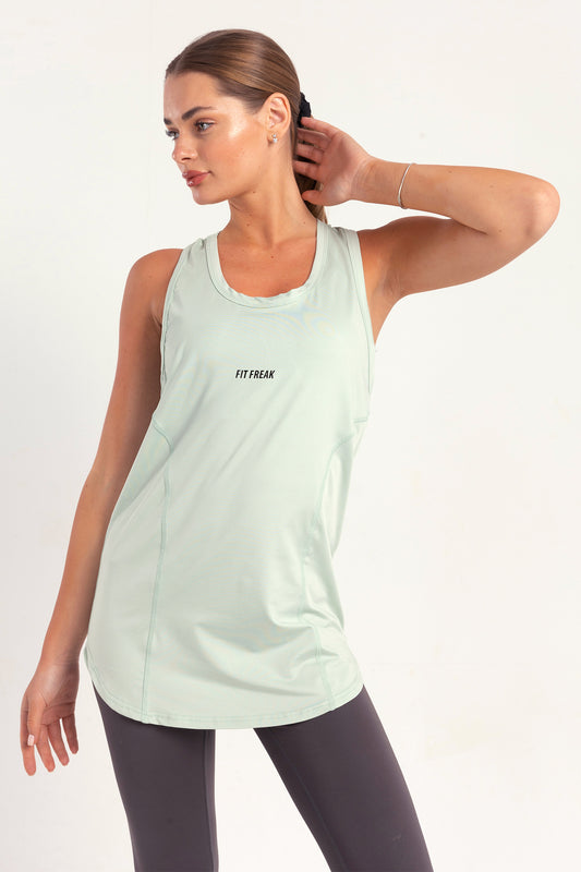 Mint Sleeveless Top
