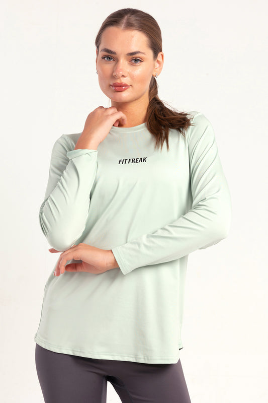 Mint Long Sleeve Top