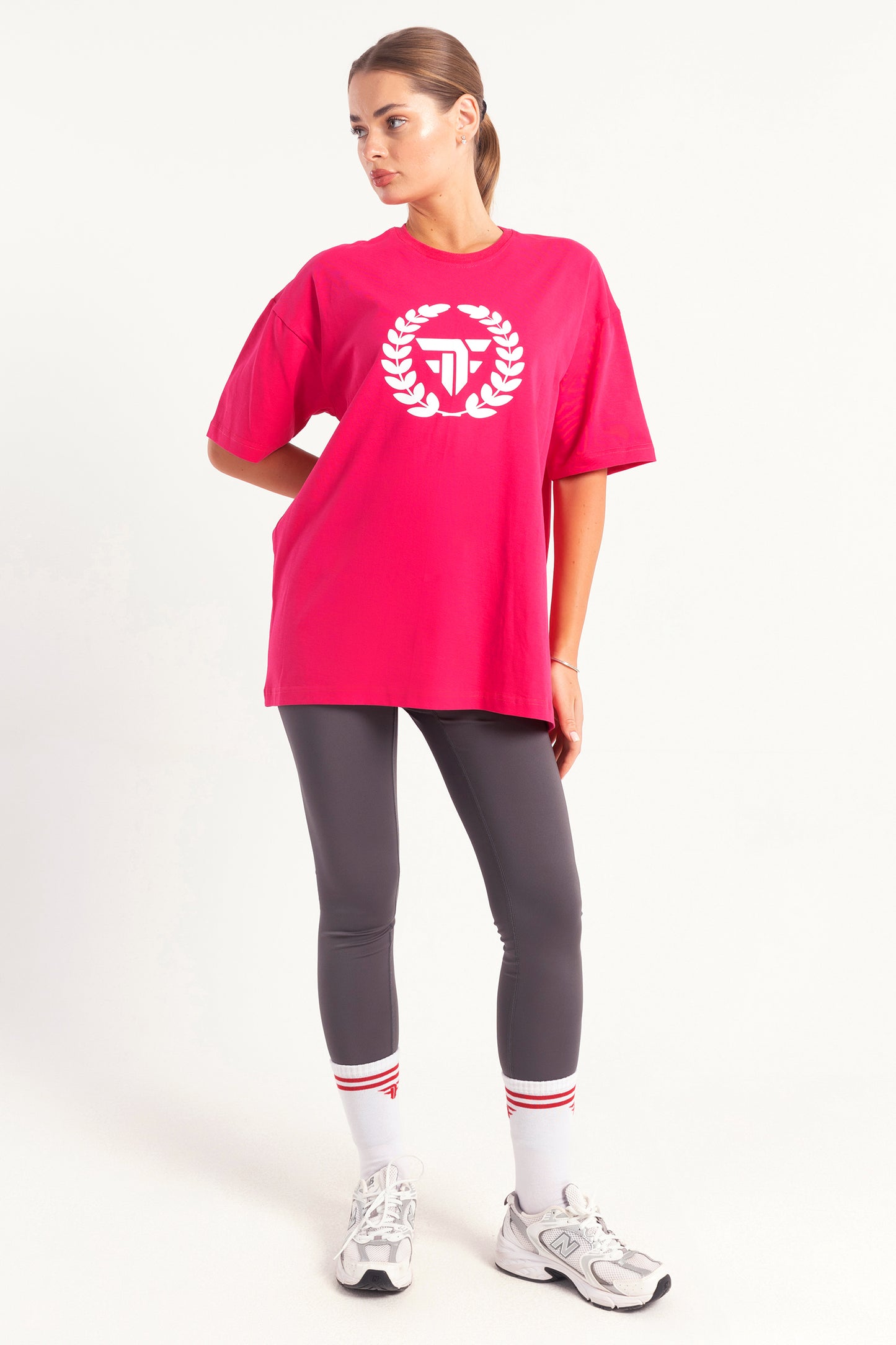 Iconic Chest Print Oversized T-shirt