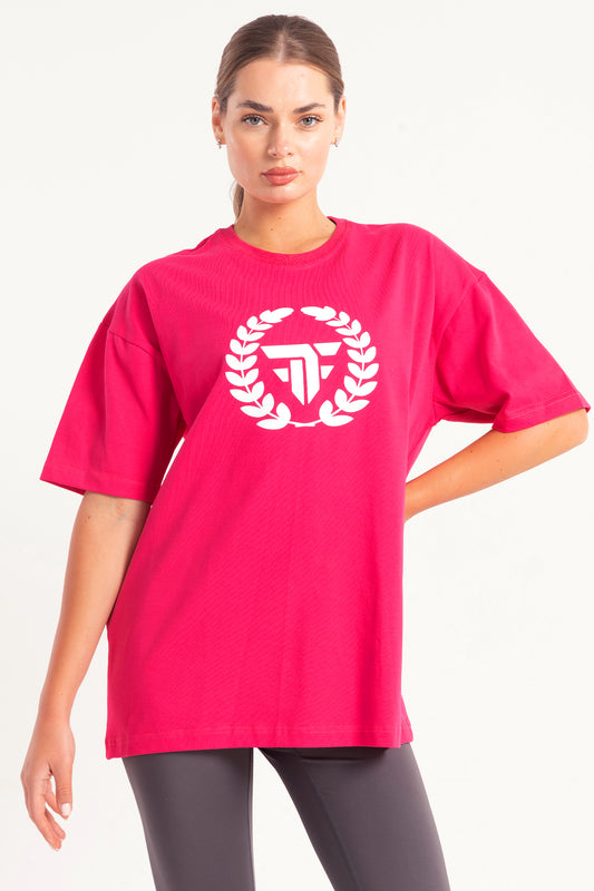 Iconic Chest Print Oversized T-shirt