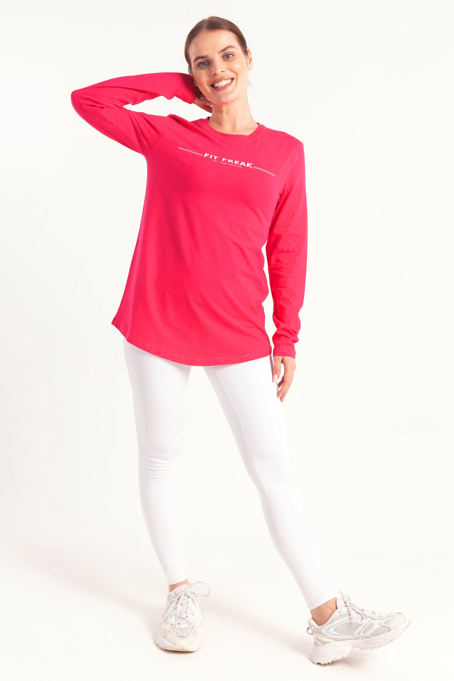 Fuchsia Limitless Long Sleeve Top