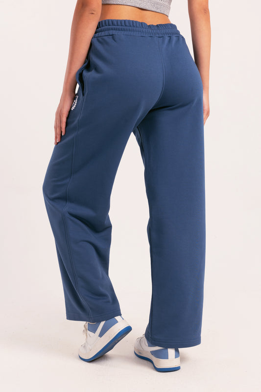 Steel Blue Elite Crest sweatpants