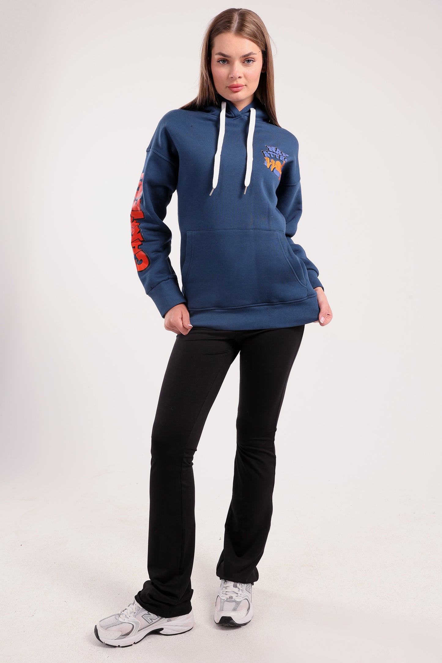 Nap Attack Print Hoodie - tops, workout tops
