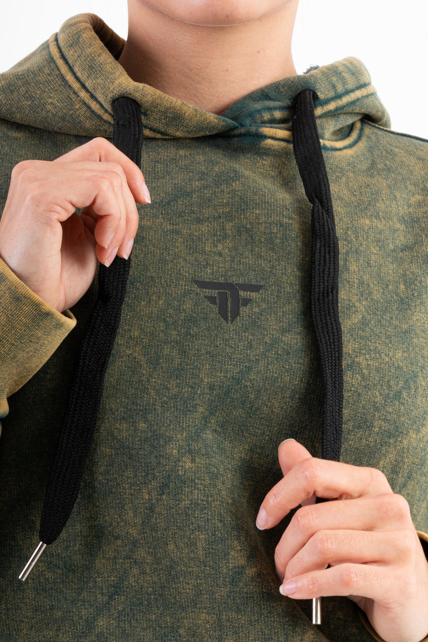 Verdant washed oversized hoodie