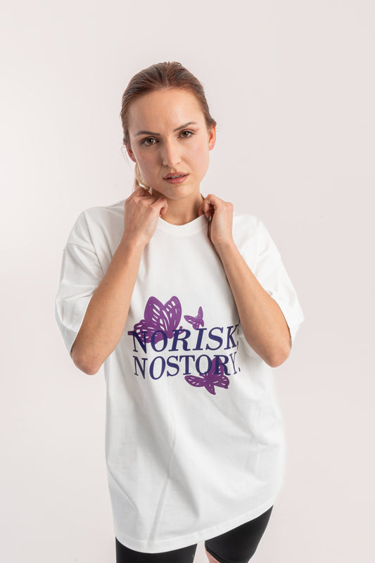 No Risk No Story Oversized T-shirt