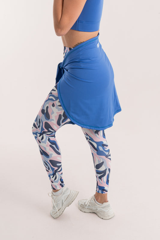 Blue Hip Cover With Sleeves