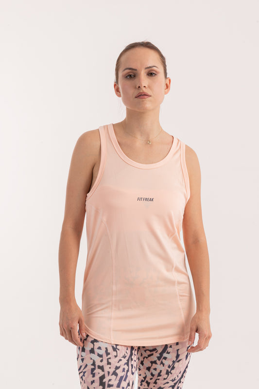 Peach Sleeveless Top