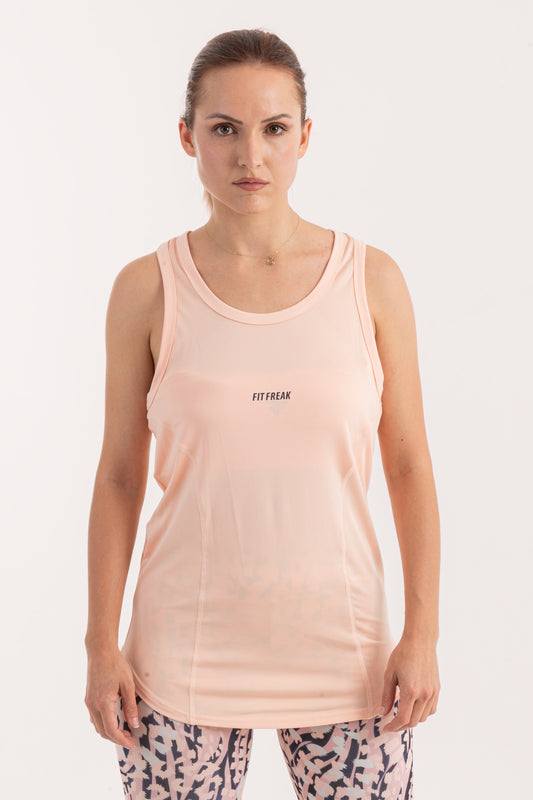 Peach Sleeveless Top