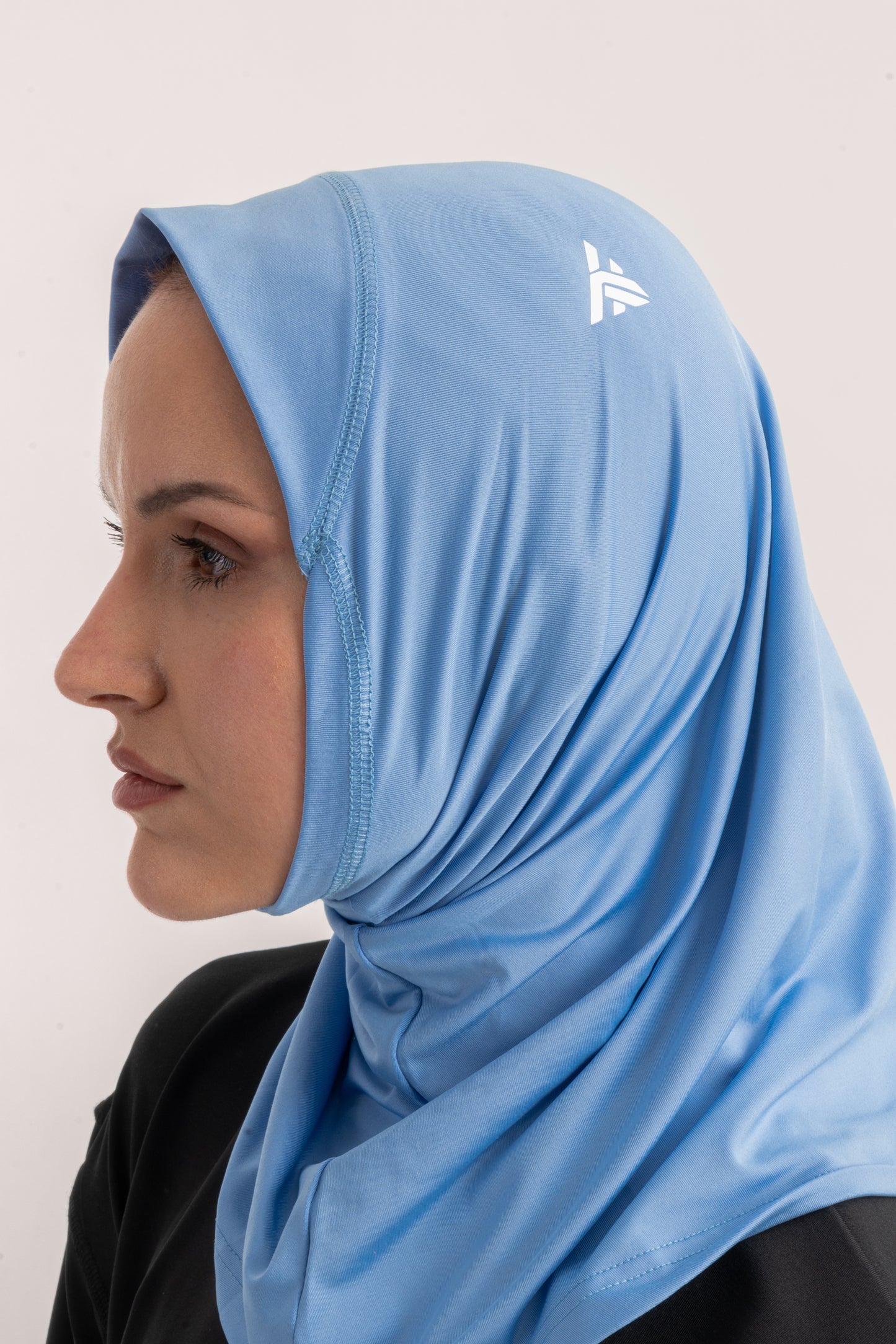 Sky Blue Sports Hijab