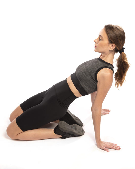 High Rise Cycling Short In Black