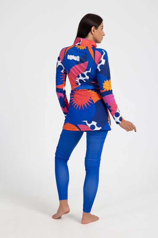 Beach Breeze Bloom Burkini - burkini