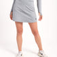 Light grey basic tennis skort