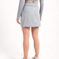 Light grey basic tennis skort