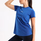 Running Half Sleeve Top In Royal Blue - tops, workout tops