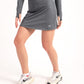 Dark grey basic tennis skort