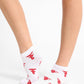 Logo Print Ankle Socks - socks