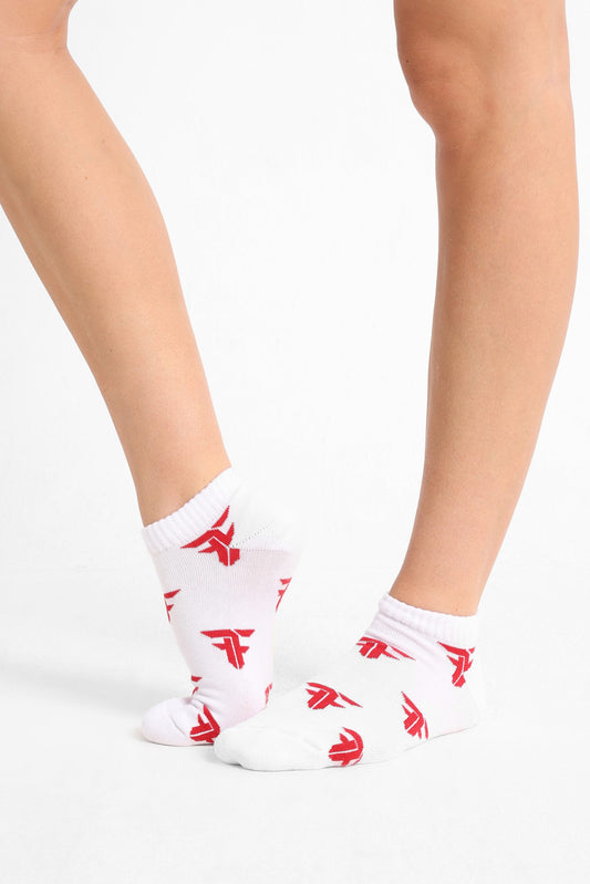 Logo Print Ankle Socks