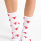 Logo Print Crew Socks
