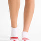 Double Stripe Ankle Socks - socks