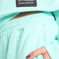 Chill Oversized Half Zipper Set In Pistache Green