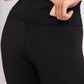 Black basic leggings