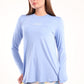 Sky Blue Long Sleeve Top