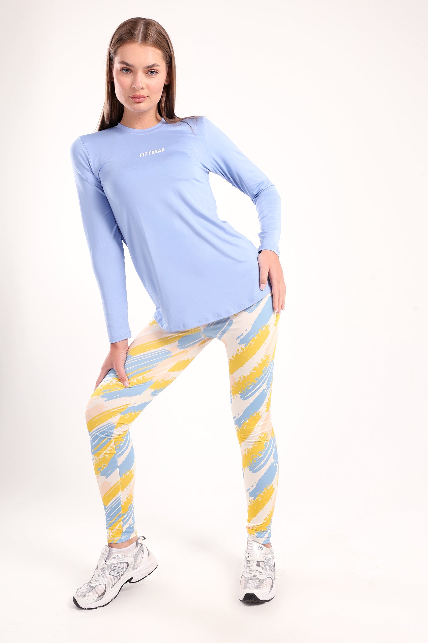 Sky Blue Long Sleeve Top