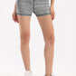 Ash Grey Heather Basic Shorts