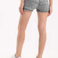 Ash Grey Heather Basic Shorts