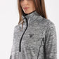 Ash Grey Heather Half Zipper Sweatshirt
