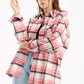 Pink Check Overshirt