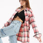 Pink Check Overshirt