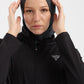 Sports Hijab In Dark Gray - sports bras, support