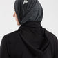 Sports Hijab In Dark Gray - sports bras, support
