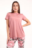 Rose Running Half Sleeve Top