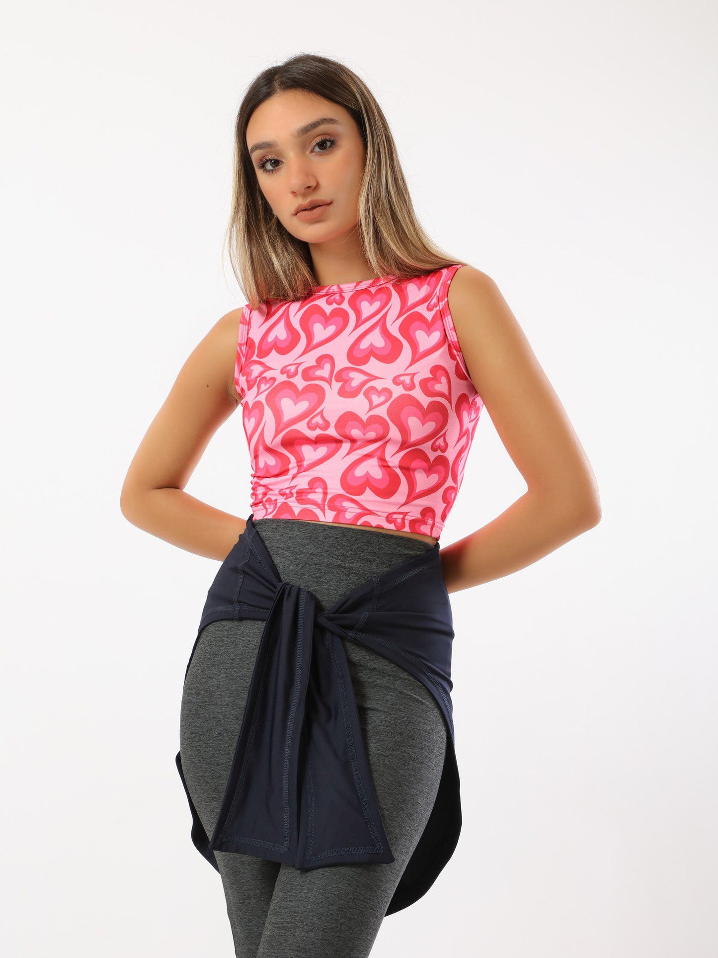 Dark Blue Hip Cover With Sleeves - outerwear, light jackets