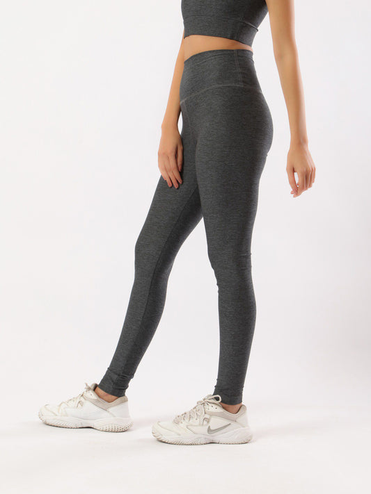 Dark Gray Heather Basic Legging