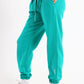 Green Basic Sweatpants