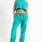 Green Basic Sweatpants