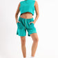 Green Sweat Shorts