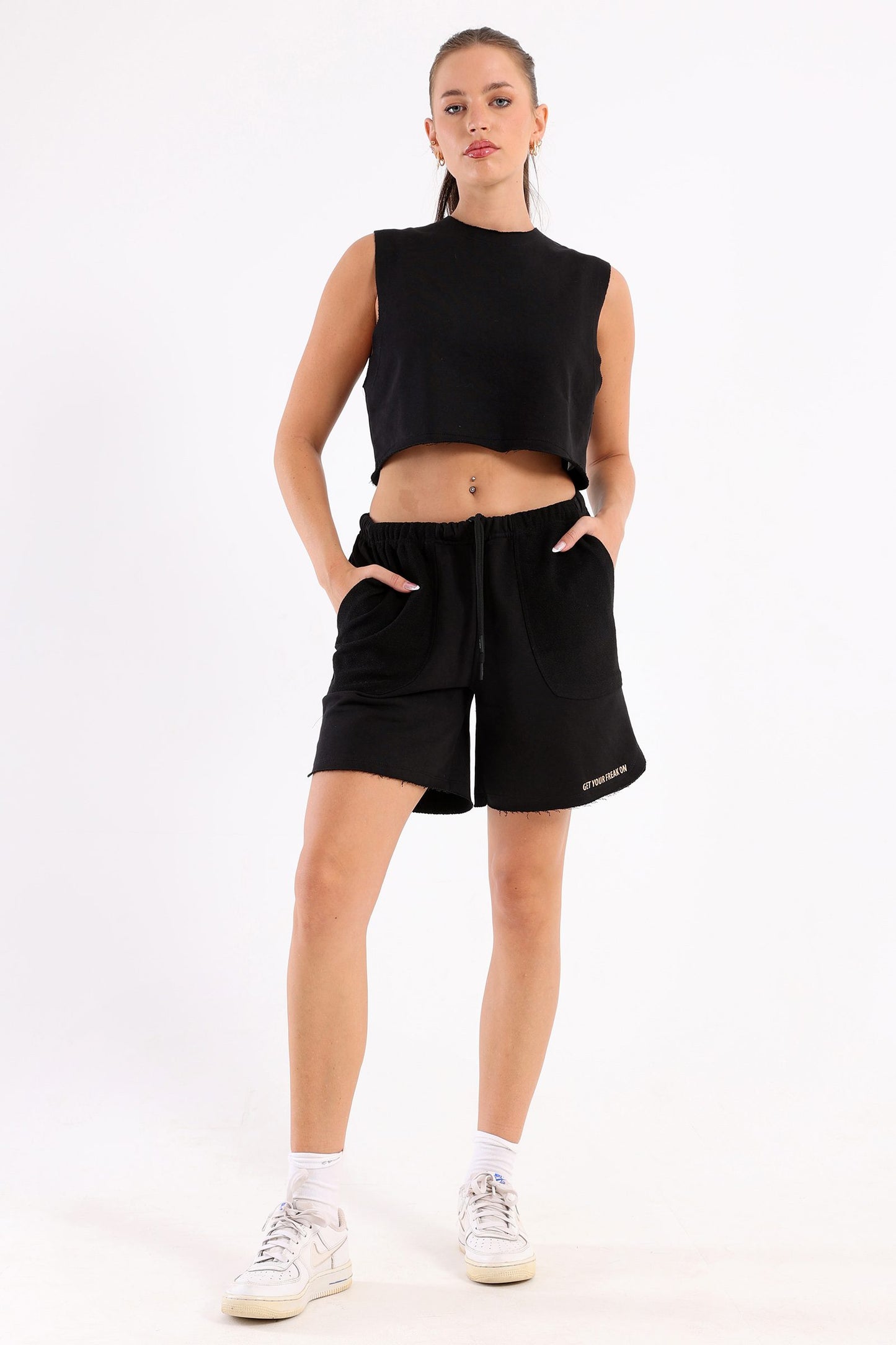 Black Sweat Shorts