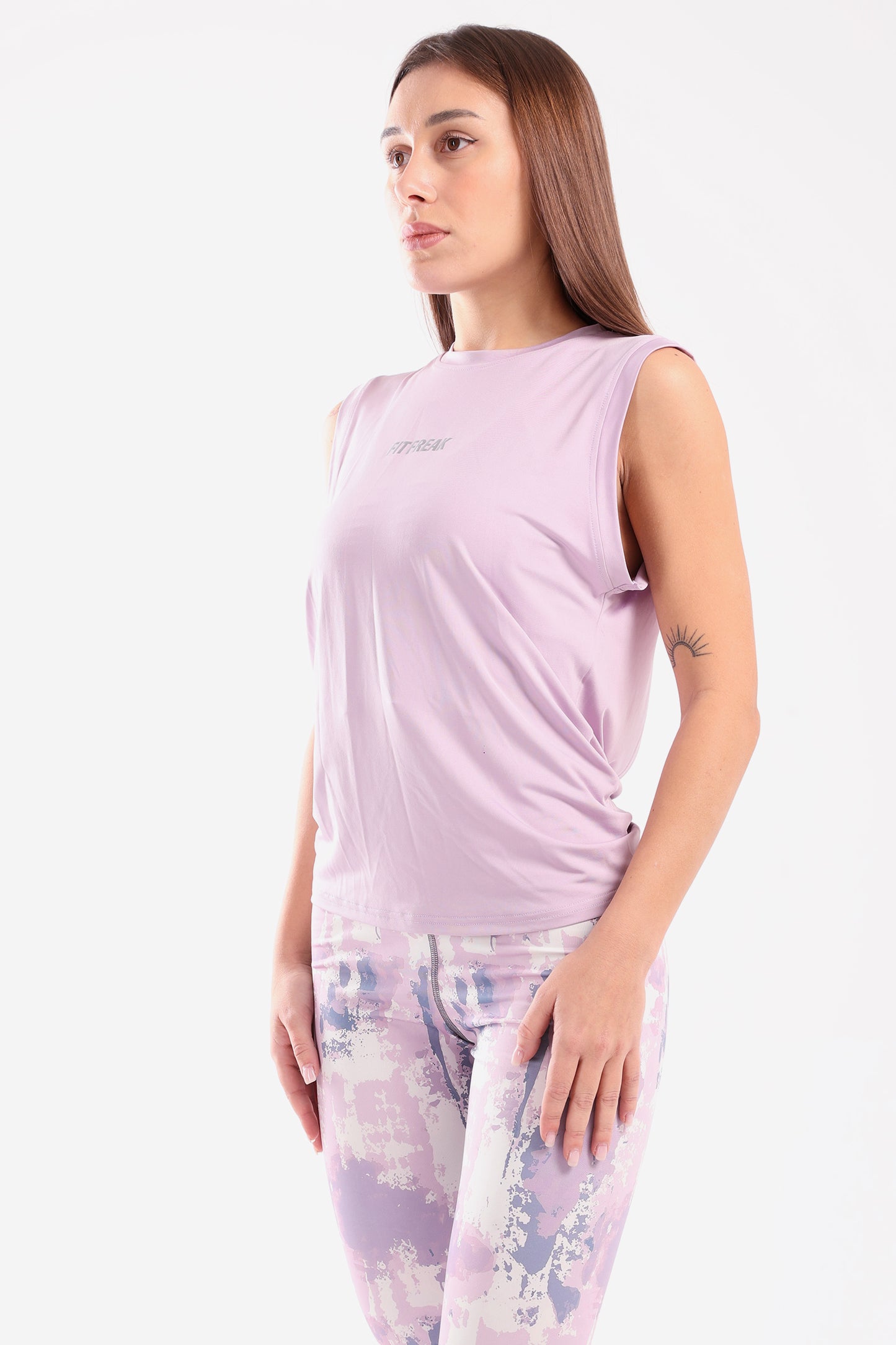 Lilac Open Back Top