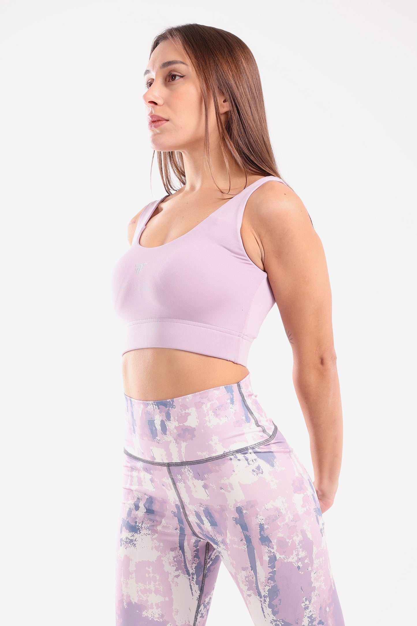 Lilac Molded Cup Sports Bra