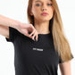 Running Half Sleeve Top In Black