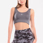 Smoke Grey Molded Cup Sports Bra